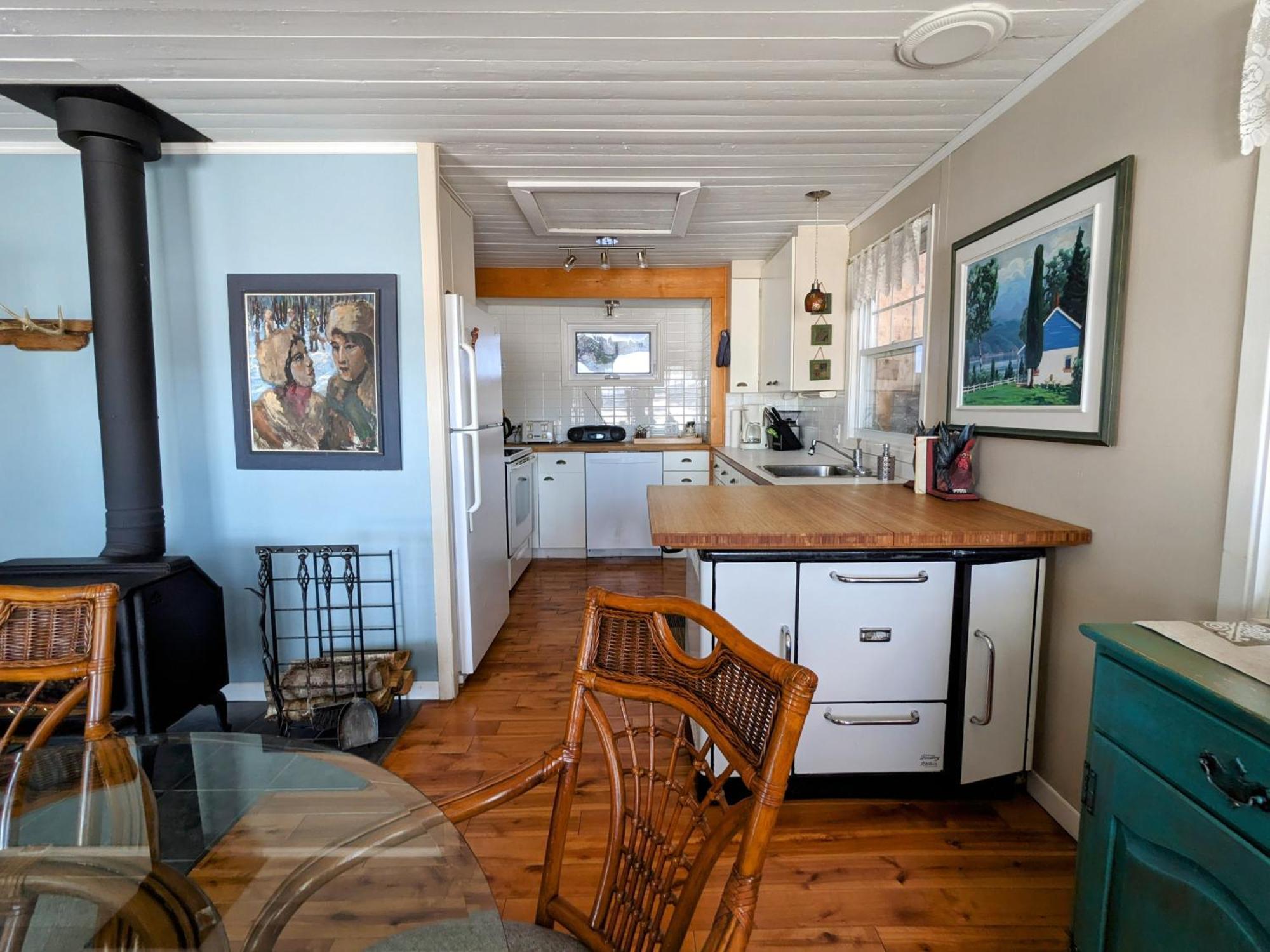 LʼAnse-Saint-Jean Chalet La Cailleヴィラ エクステリア 写真